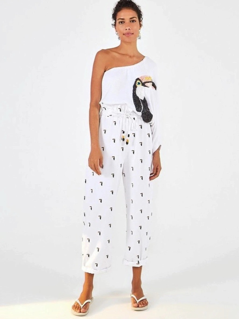 FARM Rio Tucano Fantasy Pants Toucan Print